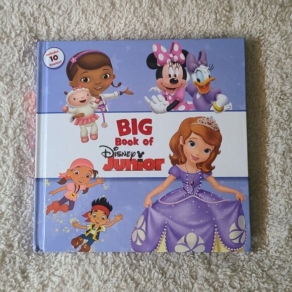 Disney Big Book of Disney Junior Hardcover Book - Picture 1 of 2